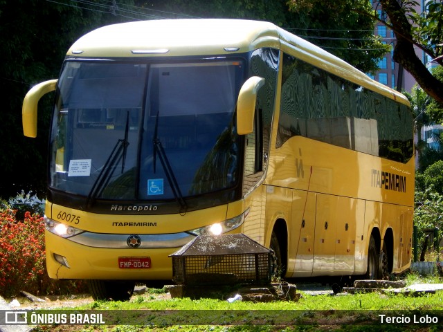 Viação Itapemirim 60075 na cidade de Salvador, Bahia, Brasil, por Tercio Lobo. ID da foto: 9216289.