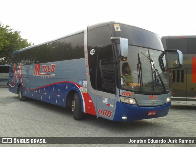 Muralha Tour Transportes e Turismo 1100 na cidade de Penha, Santa Catarina, Brasil, por Jonatan Eduardo Jurk Ramos. Número da foto: #9216376.