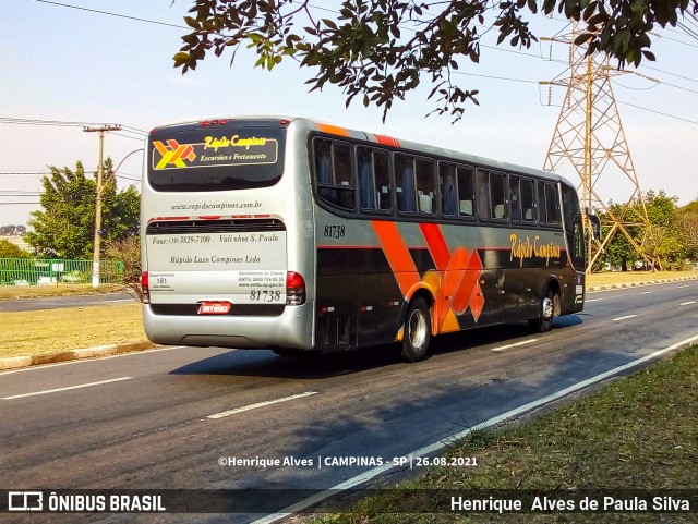 Rápido Campinas 81738 na cidade de Campinas, São Paulo, Brasil, por Henrique Alves de Paula Silva. Número da foto: #9214498.