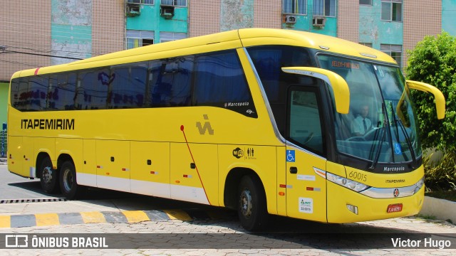 Viação Itapemirim 60015 na cidade de Belém, Pará, Brasil, por Victor Hugo. Número da foto: #9213656.