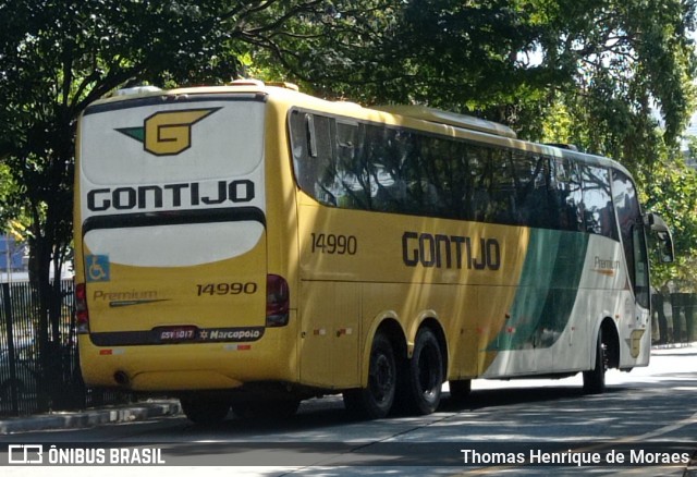 Empresa Gontijo de Transportes 14990 na cidade de São Paulo, São Paulo, Brasil, por Thomas Henrique de Moraes. ID da foto: 9216070.