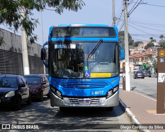 Viação Paratodos > São Jorge > Metropolitana São Paulo > Mobibrasil 6 4607 na cidade de São Paulo, São Paulo, Brasil, por Diego Cardoso da Silva. Número da foto: #9216150.
