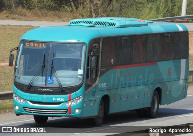 Univale Transportes f-1820 na cidade de Carmópolis de Minas, Minas Gerais, Brasil, por Rodrigo  Aparecido. ID da foto: 9214705.