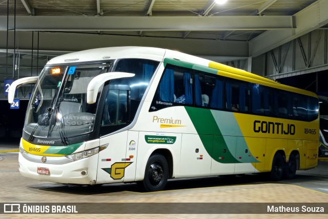 Empresa Gontijo de Transportes 18465 na cidade de Resende, Rio de Janeiro, Brasil, por Matheus Souza. ID da foto: 9219562.