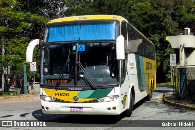 Empresa Gontijo de Transportes 14820 na cidade de São Paulo, São Paulo, Brasil, por Gabriel Hideki. ID da foto: 9218579.