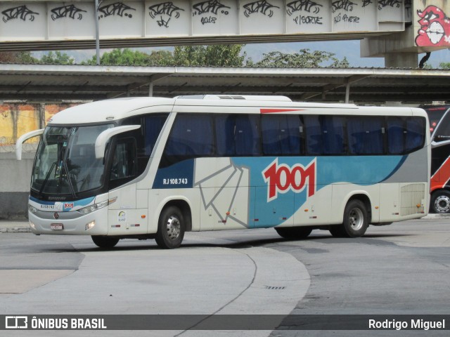 Auto Viação 1001 RJ 108.743 na cidade de Rio de Janeiro, Rio de Janeiro, Brasil, por Rodrigo Miguel. Número da foto: #9219230.