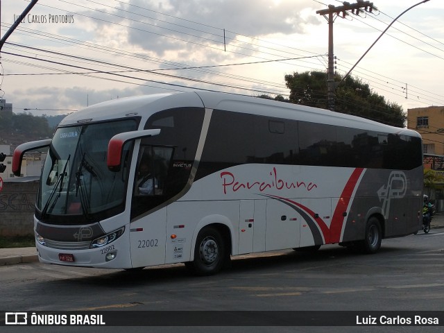 Paraibuna Transportes 22002 na cidade de Juiz de Fora, Minas Gerais, Brasil, por Luiz Carlos Rosa. ID da foto: 9219076.