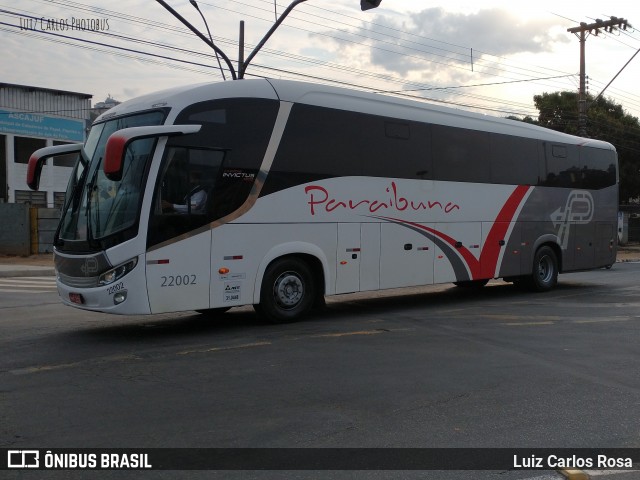 Paraibuna Transportes 22002 na cidade de Juiz de Fora, Minas Gerais, Brasil, por Luiz Carlos Rosa. Número da foto: #9219086.