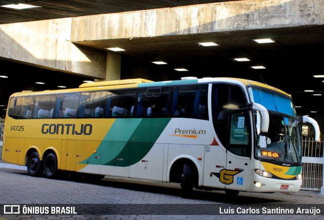 Empresa Gontijo de Transportes 14725 na cidade de Belo Horizonte, Minas Gerais, Brasil, por Luís Carlos Santinne Araújo. Número da foto: #9219252.