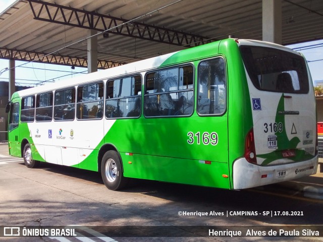 VB Transportes e Turismo 3169 na cidade de Campinas, São Paulo, Brasil, por Henrique Alves de Paula Silva. Número da foto: #9216892.