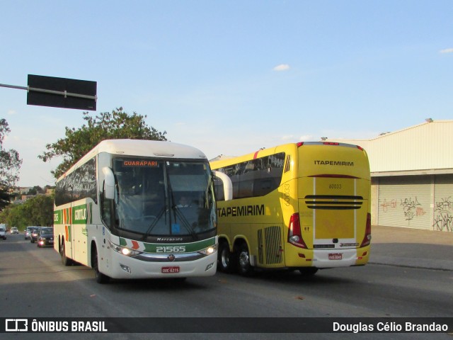 Empresa Gontijo de Transportes 21565 na cidade de Belo Horizonte, Minas Gerais, Brasil, por Douglas Célio Brandao. ID da foto: 9219681.