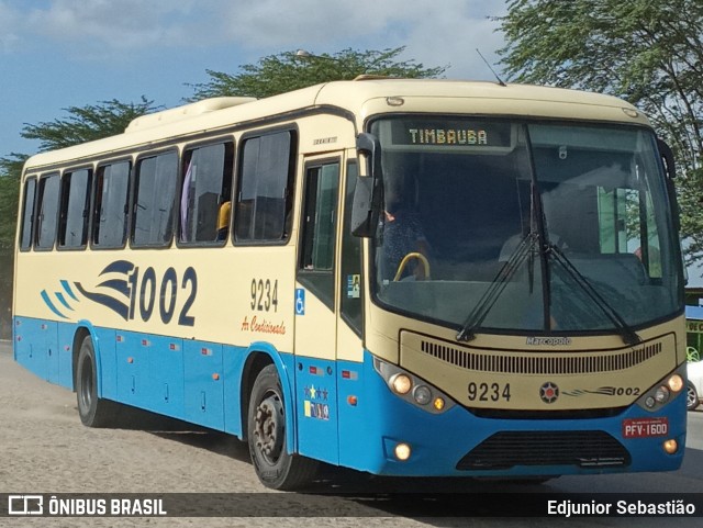 Expresso 1002 9234 na cidade de Nazaré da Mata, Pernambuco, Brasil, por Edjunior Sebastião. ID da foto: 9219715.