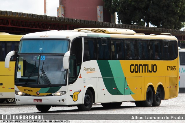 Empresa Gontijo de Transportes 17065 na cidade de Vitória da Conquista, Bahia, Brasil, por Athos Lauriano do Prado. ID da foto: 9218702.