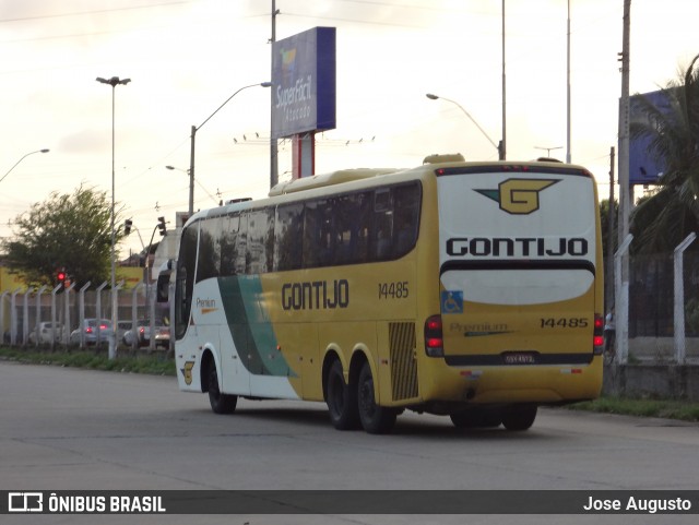 Empresa Gontijo de Transportes 14485 na cidade de Natal, Rio Grande do Norte, Brasil, por Jose Augusto. ID da foto: 9217515.