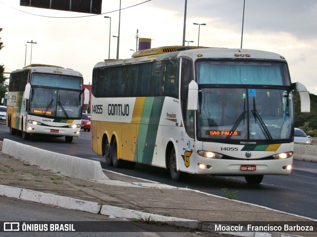 Empresa Gontijo de Transportes 14055 na cidade de São Paulo, São Paulo, Brasil, por Moaccir  Francisco Barboza. Número da foto: #9218051.