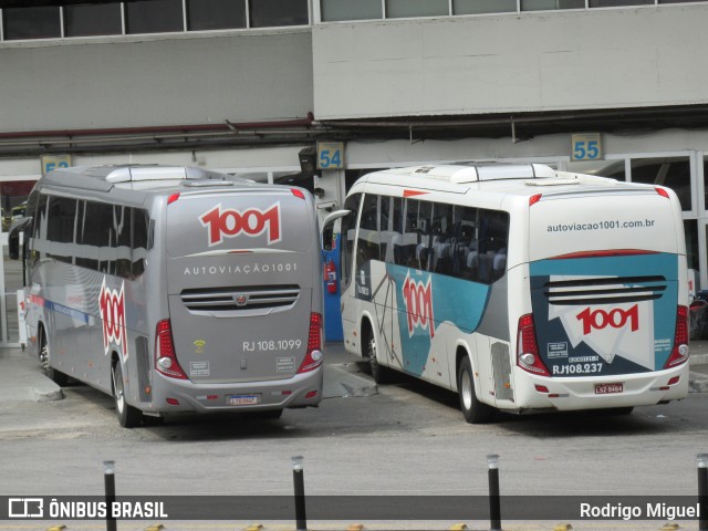 Auto Viação 1001 RJ 108.1099 na cidade de Rio de Janeiro, Rio de Janeiro, Brasil, por Rodrigo Miguel. Número da foto: #9219244.