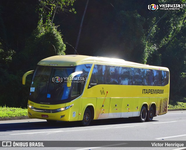 Viação Itapemirim 60015 na cidade de Petrópolis, Rio de Janeiro, Brasil, por Victor Henrique. ID da foto: 9139027.