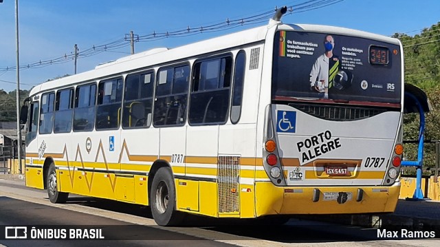 Companhia Carris Porto-Alegrense 0787 na cidade de Porto Alegre, Rio Grande do Sul, Brasil, por Max Ramos. Número da foto: #9137895.