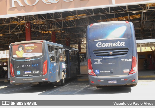 Viação Cometa 719625 na cidade de São Roque, São Paulo, Brasil, por Vicente de Paulo Alves. Número da foto: #9139426.