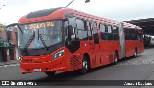 Auto Viação Redentor HE615 na cidade de Curitiba, Paraná, Brasil, por Amauri Caetano. Número da foto: #9222059.