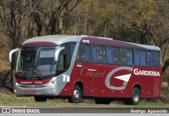 Expresso Gardenia 4170 na cidade de Carmópolis de Minas, Minas Gerais, Brasil, por Rodrigo  Aparecido. ID da foto: 9221358.