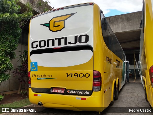 Empresa Gontijo de Transportes 14900 na cidade de Belo Horizonte, Minas Gerais, Brasil, por Pedro Castro. Número da foto: #9222720.