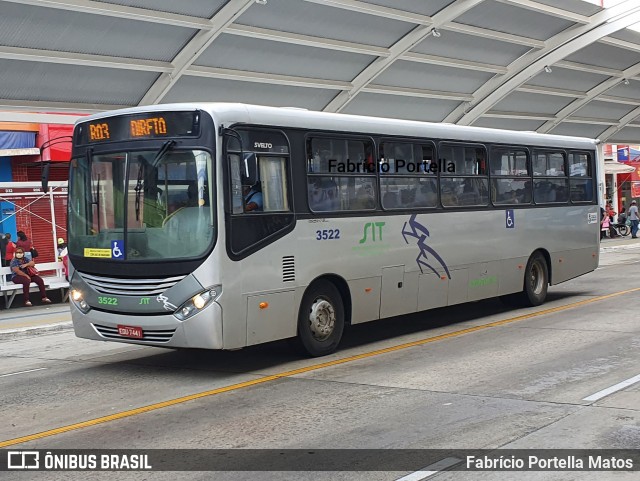 Viação Rosa Vitória da Conquista 3522 na cidade de Vitória da Conquista, Bahia, Brasil, por Fabrício Portella Matos. ID da foto: 9222672.