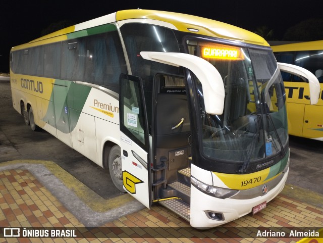 Empresa Gontijo de Transportes 19470 na cidade de João Monlevade, Minas Gerais, Brasil, por Adriano  Almeida. Número da foto: #9224856.