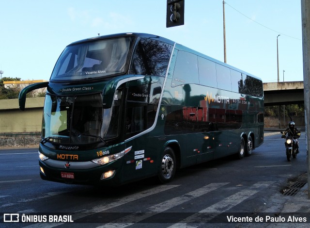 Viação Motta 18008 na cidade de Belo Horizonte, Minas Gerais, Brasil, por Vicente de Paulo Alves. Número da foto: #9224002.