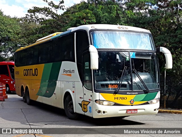 Empresa Gontijo de Transportes 14780 na cidade de São Paulo, São Paulo, Brasil, por Marcus Vinicius de Amorim. ID da foto: 9223871.