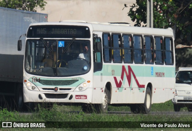 Viação Mirim 101 na cidade de Jaboatão dos Guararapes, Pernambuco, Brasil, por Vicente de Paulo Alves. ID da foto: 9141359.