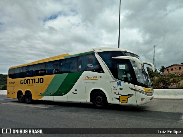 Empresa Gontijo de Transportes 18180 na cidade de Ribeirão, Pernambuco, Brasil, por Luiz Fellipe. ID da foto: 9142227.