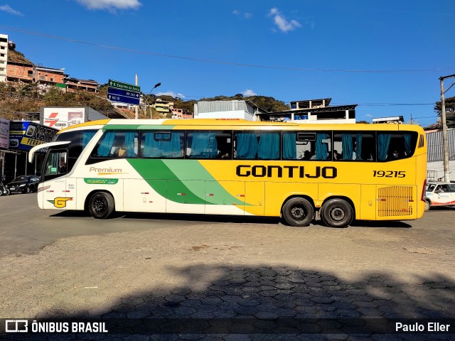 Empresa Gontijo de Transportes 19215 na cidade de Manhuaçu, Minas Gerais, Brasil, por Paulo Eller. Número da foto: #9141733.
