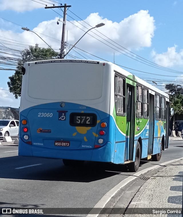 Viação Grande Vitória 23060 na cidade de Vitória, Espírito Santo, Brasil, por Sergio Corrêa. ID da foto: 9143102.