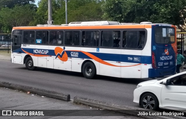 Viação Novacap C51589 na cidade de Rio de Janeiro, Rio de Janeiro, Brasil, por João Lucas Rodrigues. ID da foto: 9141198.