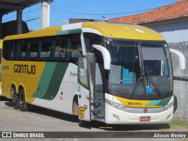 Empresa Gontijo de Transportes 18045 na cidade de Fortaleza, Ceará, Brasil, por Alisson Wesley. ID da foto: 9145552.