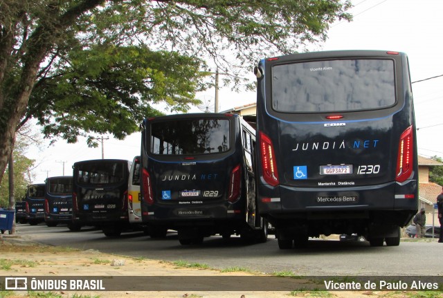 Jundiá Transportadora Turistica 1230 na cidade de Mairinque, São Paulo, Brasil, por Vicente de Paulo Alves. Número da foto: #9144860.