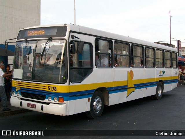 São Cristóvão Transportes 5178 na cidade de Aracaju, Sergipe, Brasil, por Clébio Júnior. ID da foto: 9145853.