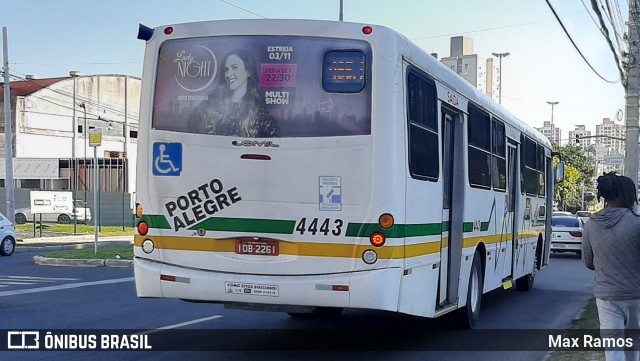 VAP - Viação Alto Petrópolis 4443 na cidade de Porto Alegre, Rio Grande do Sul, Brasil, por Max Ramos. Número da foto: #9144333.