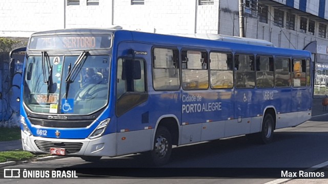 SOPAL - Sociedade de Ônibus Porto-Alegrense Ltda. 6612 na cidade de Porto Alegre, Rio Grande do Sul, Brasil, por Max Ramos. Número da foto: #9144995.