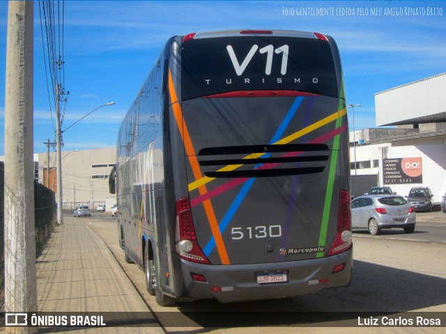 V11 Transportes e Turismo 5130 na cidade de Juiz de Fora, Minas Gerais, Brasil, por Luiz Carlos Rosa. ID da foto: 9147119.