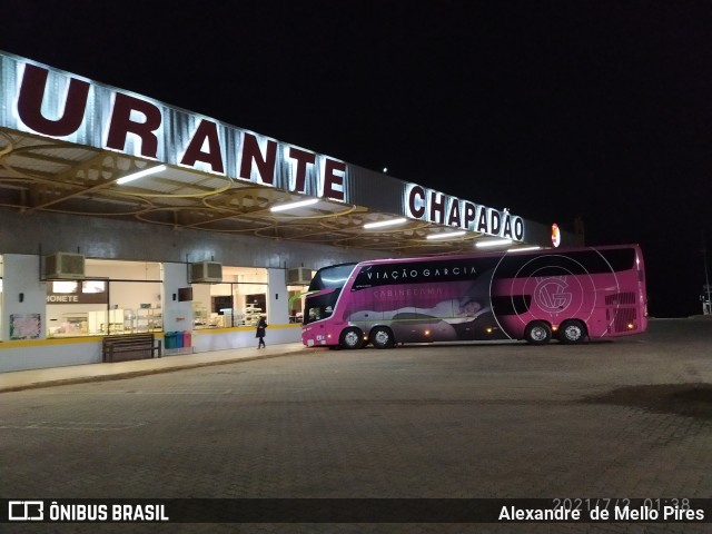 Viação Garcia 8735 na cidade de Taquarivaí, São Paulo, Brasil, por Alexandre  de Mello Pires. Número da foto: #9145303.