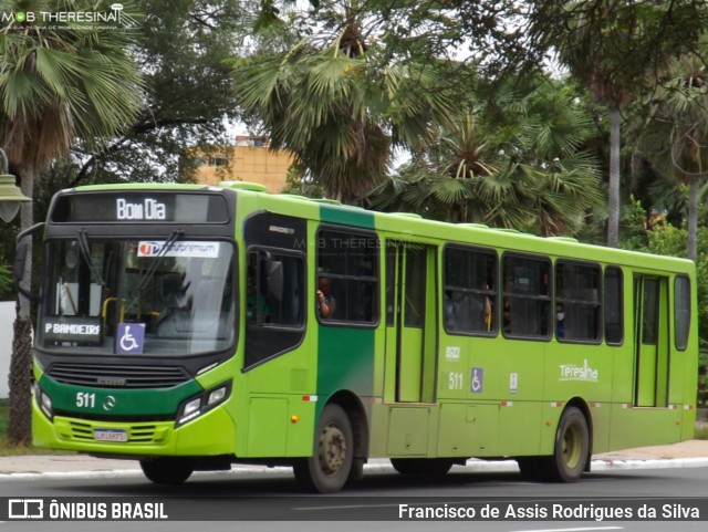 TransPremium 01511 na cidade de Teresina, Piauí, Brasil, por Francisco de Assis Rodrigues da Silva. ID da foto: 9145662.