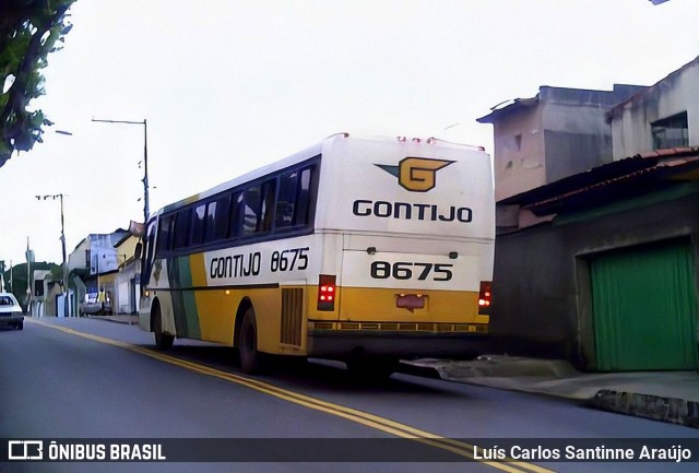 Empresa Gontijo de Transportes 8675 na cidade de Belo Horizonte, Minas Gerais, Brasil, por Luís Carlos Santinne Araújo. ID da foto: 9147059.