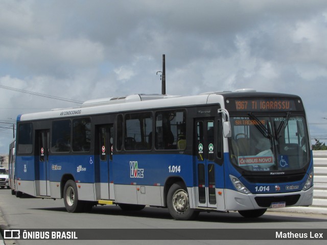 Cidade Alta Transportes 1.014 na cidade de Igarassu, Pernambuco, Brasil, por Matheus Lex. Número da foto: #9143894.