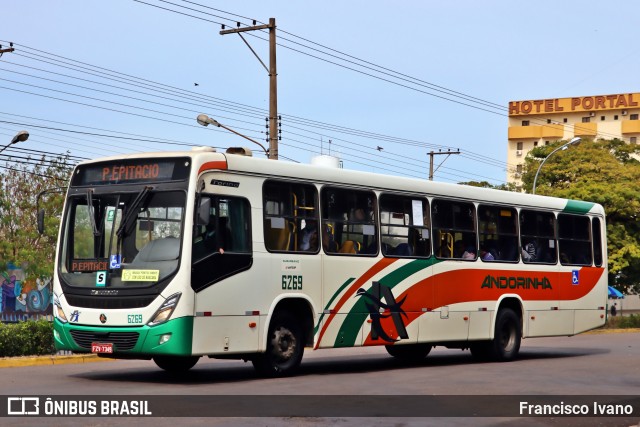 Empresa de Transportes Andorinha 6269 na cidade de Presidente Prudente, São Paulo, Brasil, por Francisco Ivano. Número da foto: #9146879.