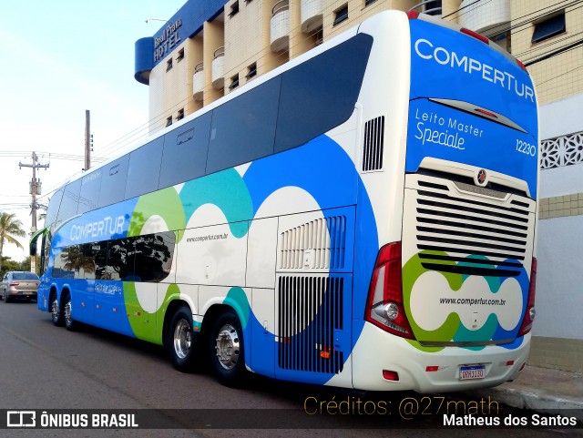 ComperTur Transportes Turísticos 12230 na cidade de Aracaju, Sergipe, Brasil, por Matheus dos Santos. Número da foto: #9145038.