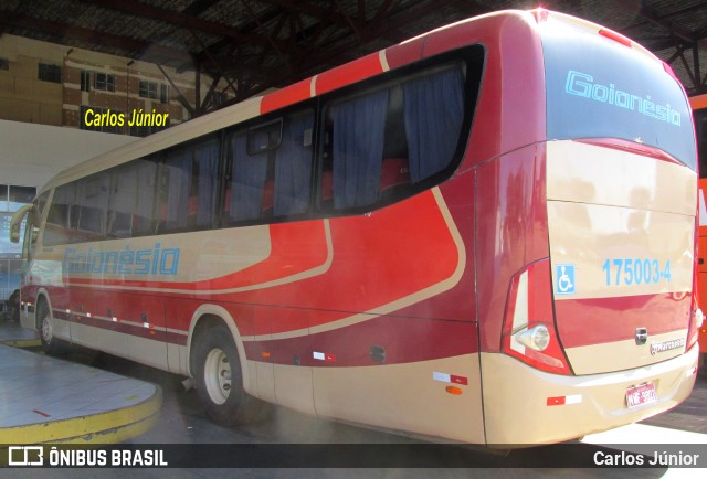 Auto Viação Goianésia 175003-4 na cidade de Goiânia, Goiás, Brasil, por Carlos Júnior. ID da foto: 9147031.