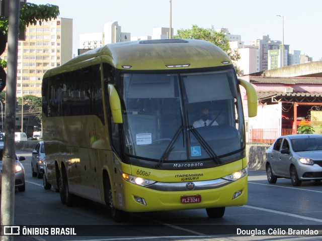 Viação Itapemirim 60067 na cidade de Belo Horizonte, Minas Gerais, Brasil, por Douglas Célio Brandao. Número da foto: #9146904.