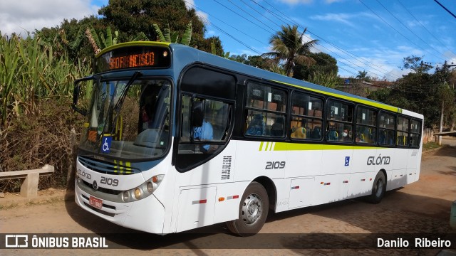 Expresso Glória 2109 na cidade de Valença, Rio de Janeiro, Brasil, por Danilo  Ribeiro. Número da foto: #9148476.